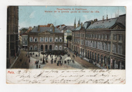 Delcampe - FRANCE. NETZ - MAISON De La GRANDE GARDE Et L'HOTEL De VILLE, 1904 - Freyming Merlebach