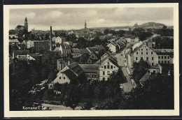 Delcampe - AK Kamenz I. Sa., Ortsansicht Mit Strassenpartie - Kamenz