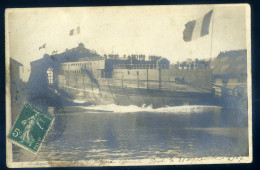 Delcampe - Cpa Carte Photo Du 29 Brest - Lancement De L' Edgard Quinet Le 21 Septembre 1907  JU25-60 - Brest
