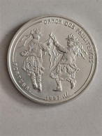 Delcampe - 13707596 - Portugal 1000 Escudos Tanz Pauliteiros Jg. 1997 Stgl Siehe Scan Silber 500er Gewicht 27g (fein 13,50g) - Münzen (Abb.)