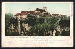 Delcampe - AK Mariastein, Blick Zum Kloster - Sonstige & Ohne Zuordnung