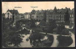 Delcampe - AK Offenburg, Volksgarten Aus Erhöhter Perspektive - Offenburg