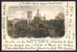 Delcampe - AK Mannheim, Stadtpark Mit Sternwarte - Mannheim