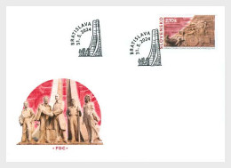 Delcampe - Slovakia 2024, Farm Of Chinese-Czech-Slovak Friendship, 1val In FDC - FDC