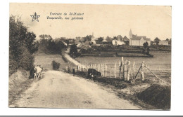 Delcampe - Saint Hubert Vesqueville Vue Générale Cachet Poix - Saint-Hubert