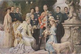 Delcampe - AK Kaiser Wilhelm II Mit Familie - Deutsches Kaiserhaus -  1906 (72872) - Case Reali