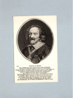 Delcampe - Montbazon (37) : Hercule De Rohan (né En 1567), Duc De Montbazon, Porta Aussi Le Titre De Comte De Rochefort - Montbazon