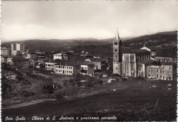 Delcampe - #ORTE SCALO: CHIESA DI S. ANTONIO E PANORAMA PARZIALE - Viterbo