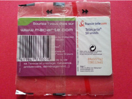 Delcampe - F1083Aa ? - 50u WWW.MACARTE.COM 09/00 SC7 N° Puce En Haut Et N° Lot En Bas NSB Blister Neuve MINT (BD0220 - 2000