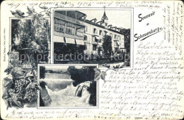 Delcampe - Bad Schauenburg Kapelle Wasserfall - Sonstige & Ohne Zuordnung