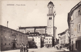 Delcampe - #CORMONS: PIAZZA GRANDE- 1916 - Gorizia