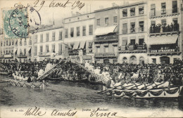 Delcampe - CPA Cette Joutes Pendant - Regionale Spiele