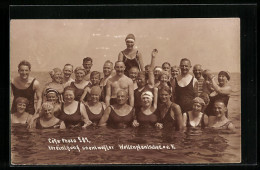 Delcampe - Foto-AK Vereinigung Unentwegter Wellenplantscher E. V. - Mode