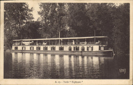 Delcampe - CPA Bateau Peniche Yacht Esperanto - Hausboote