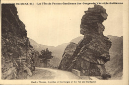 Delcampe - CPA Gorges De Daluis AM La Tete De Fenne Gardienne Des Gorges Du Var Et De Guillaume - Gorges