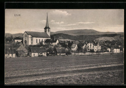Delcampe - AK Ulm, Stadtpanorama Mit Bergblick - Ulm