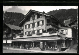Delcampe - AK Adelboden, Sporthaus Chr. Pieren - Adelboden