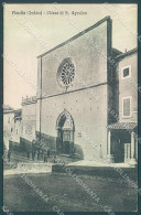 Delcampe - Terni Amelia Chiesa S. Agostino Cartolina JK4724 - Terni