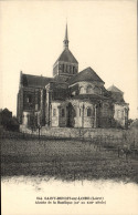 Delcampe - CPA Saint Benoit Sur Loire Loiret Abside De La Basilique XI Au XIII Siecle - Saint Benoit