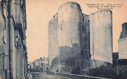 Delcampe - FRANCE - Thouars - Tour Au Prevôt - Construction Du XIIIe Siècle - Rue - Porte Au Prevôt - Carte Postale Ancienne - Thouars