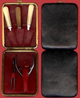 Delcampe - ** LOT  13  OUTILS  DIVERS  +  1  ETUI  ANCIEN ** - Accessoires