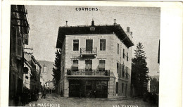 Delcampe - #CORMONS: VIA MAGGIORE - VIA TEATRO - Gorizia