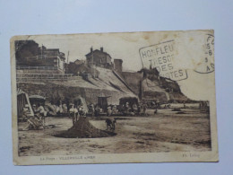 Delcampe - VILLERVILLE SUR MER   La Plage - Villerville