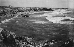 Delcampe - FRANCE - Presqu Ile De Quiberon - Falaises De Kerné - Vague - Rivage - La Mer - Edit Gaby - Carte Postale - Quiberon