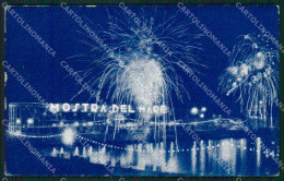 Delcampe - Trieste Città Mostra Del Mare Fuochi Artificio Cartolina QT0875 - Trieste (Triest)
