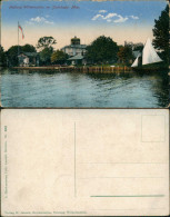 Delcampe - Ansichtskarte Wunstorf Insel Wilhelmstein Mit Festung Segelboot 1915 - Wunstorf
