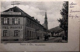 Delcampe - Thann. Els., Hauptstrasse.      (421) - Thann