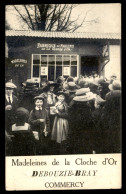 Delcampe - 55 - COMMERCY - FABRIQUE DE MADELEINES DE LA CLOCHE D'OR, DEBOUZIE-BRAY - SANS EDITEUR - Commercy