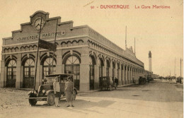 Delcampe - 59 - Dunkerque : La Gare Maritime - Dunkerque