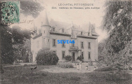 Delcampe - 01125 - 15 LE CANTAL PITTORESQUE - Château De MAUSSAC Près AURILLAC - 355 - Other & Unclassified