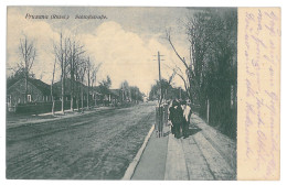 Delcampe - Bl 15 - 12890 PRUZHANY, Street, Belarus - Old Postcard, CENSOR - Used - 1916 - Weißrussland