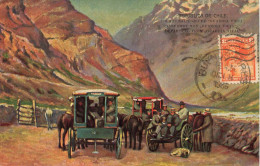 Delcampe - Republica De Chile * 1906 * Cochas Saliendo De " Guardia Vieja " * Chili - Chile