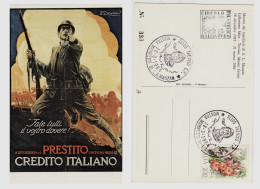 Delcampe - #TREVISO: 1983- MOSTRA MANIFESTI DI MAUZAN- CART. UFFICIALE CON ANNULLO - Treviso