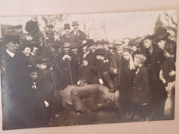Delcampe - Metz  , Carte Photo Statue  De Frédéric III Renversée - Metz