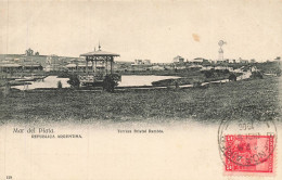 Delcampe - Mar Del Plata , Republica Argentina * 1906 * Terraza Bristol Rambla * éolienne Moulin à Vent * Argentine - Argentinien