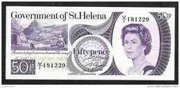 Delcampe - SAINT HELENA P5 50 PENCE    1979   UNC. - Sainte-Hélène