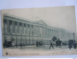 Delcampe - Cpa 25. Paris Le Louvre La Colonnade Circulée 1900 (718) - Louvre