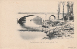 Delcampe - 27 -  Vernon - La Rive Droite Près Le Pont - Vernon