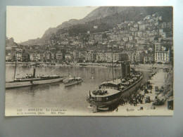 Delcampe - MONACO              LA CONDAMINE ET LE NOUVEAU QUAI - La Condamine