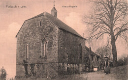 Delcampe - ALLEMAGNE - Forbach I Lothr - Kreuz Kapelle - Croix - Chapelle - Paysanne - 1919 - Animé - Carte Postale Ancienne - Forbach