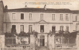 Delcampe - FRANCE - Confolens - Mairie - Grille - Panneau - Façade - Entrée - Armoiries - Bâtiment - Carte Postale Ancienne - Confolens