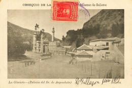 Delcampe - La Glorieta , Palacio Del Sr. De Argandona , Bolivia * 1905 * Bolivie  Publicité Crema CREME SIMON - Bolivia