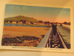 Delcampe - 18 SAINT SATUR SAINT THIBAULT  LENORMAND EDIT LE PONT SUR LA LOIRE - Saint-Satur