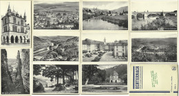 Delcampe - Echternach Série1 Le Grand-Duché De Luxembourg,10 Cartes Vues à Déplier Petite Suisse Luxembourgeoise E SCHAACK CPA Cpc - Echternach