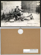 Delcampe - Rebecq Quenast COPIE Raccommodeur De Parapluies Carte Postale +/-1904(PHOTO L' Horizontal 24,5cm Et Vertical 15,4cm) Cpc - Rebecq