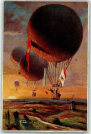 Delcampe - 13443603 - Verlag T.S.N. Serie 1080 Wettfliegen - Fesselballons